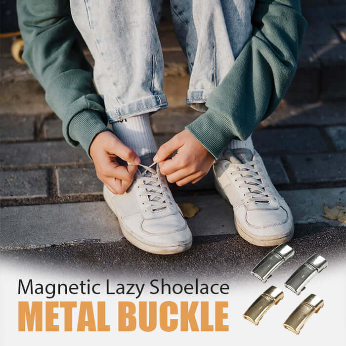 MagneShoe™ | Pair Magnetic Metal Lazy Shoelaces - Free Protected Shipping! - Coolpho