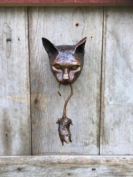 Scary Cat Door Knocker - Coolpho