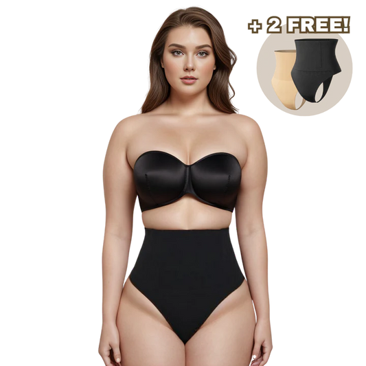 EleganFit™ Sculpting Tummy Control Thong I 1+2 Free Last Day Offer!