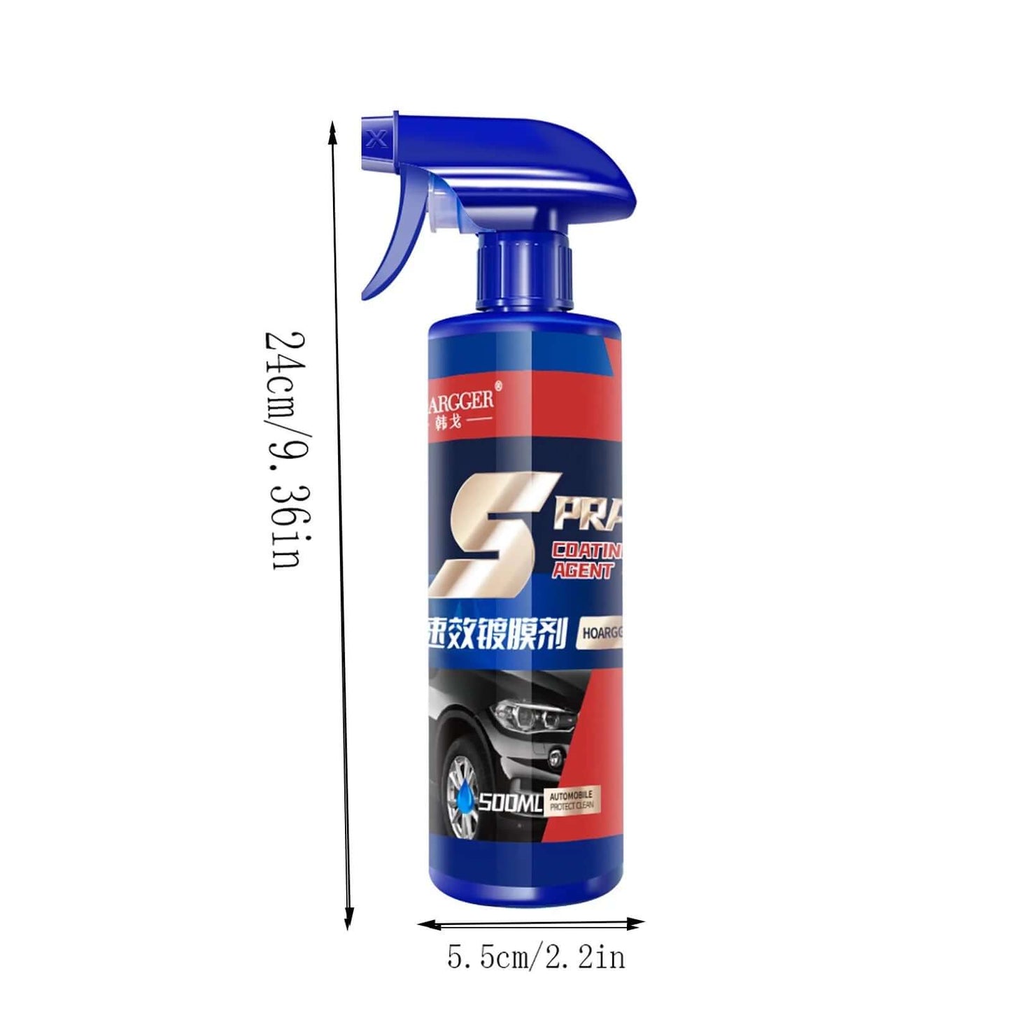 CarSlim™ 3 in 1 Ceramic Car Coating Spray