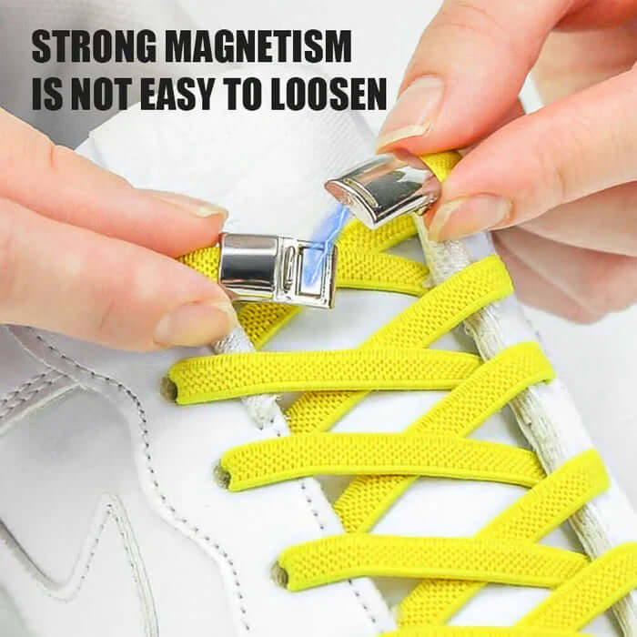 MagneShoe™ | Pair Magnetic Metal Lazy Shoelaces - Free Protected Shipping! - Coolpho