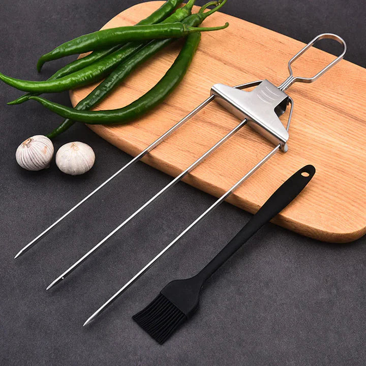 GrillBoss: Barbecue 3 Way Grill Skewer - Coolpho