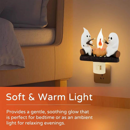 LampGhost™ Ghost Campfire Nightlight