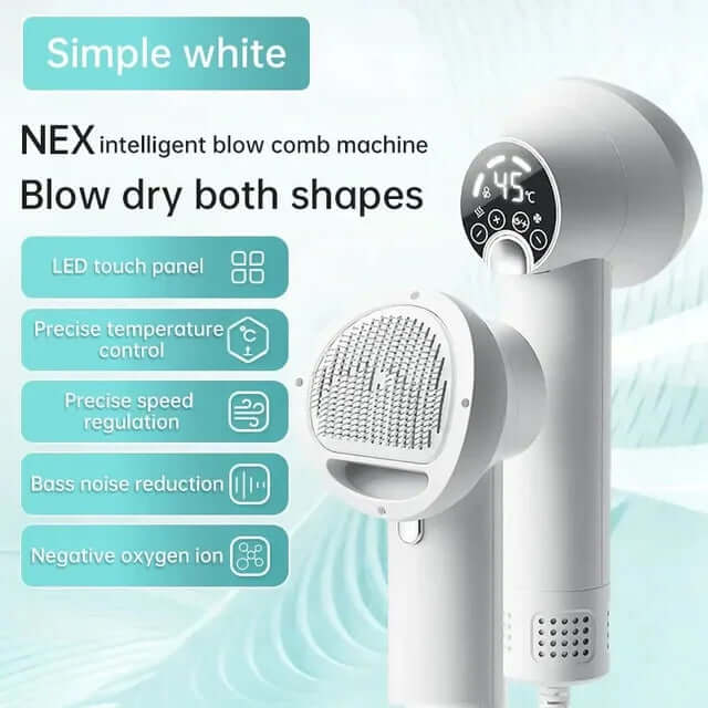 FurryFresh™ Smart Pet Hair Drying Brush - Coolpho