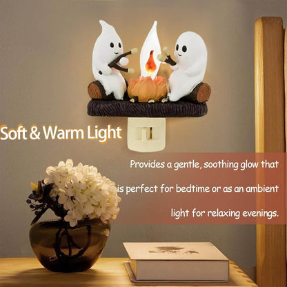 Last Day 50% Off🔥 I GhosGlow™ Campfire Flicker Flame Night Light