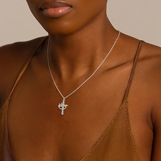 1+1 FREE | ChrisFaith™ Crown-Cross Necklace - Free Shipping!