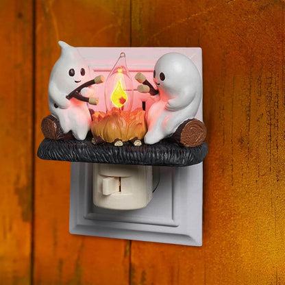 Last Day 50% Off🔥 I GhosGlow™ Campfire Flicker Flame Night Light