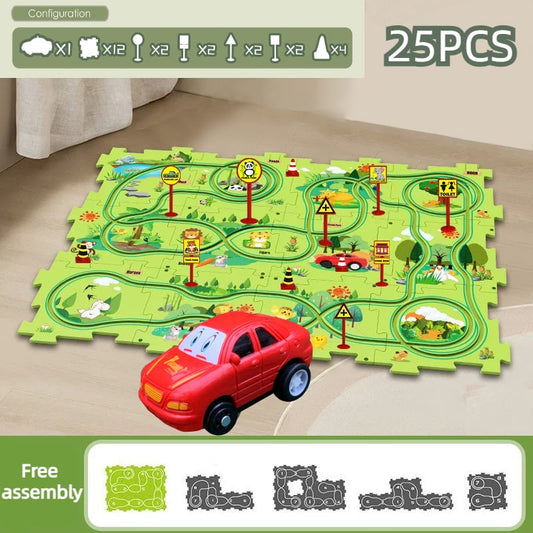 Coolpho© - Education Puzzle Track Car🔥55% Off + Free Shipping! - Coolpho