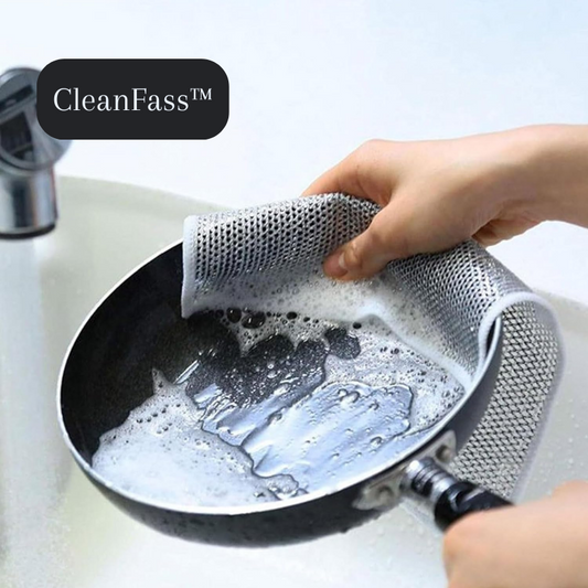 CleanFass™ Double Stainless Steel Scrubber - Coolpho