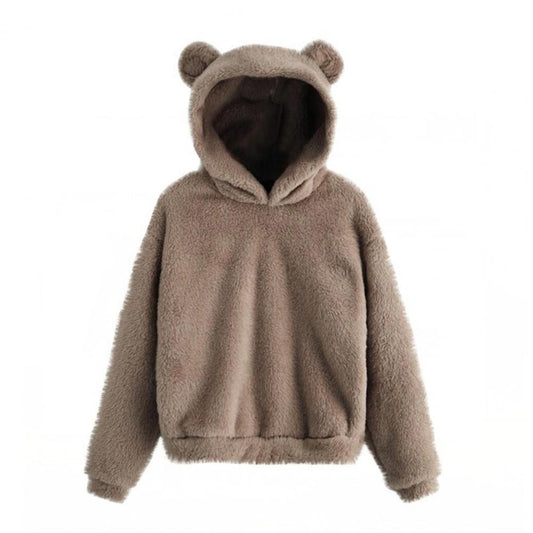 Plush Bunny Charm Hoodie - Free Shipping!