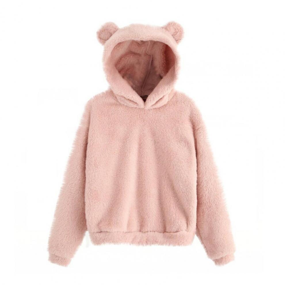 Plush Bunny Charm Hoodie - Free Shipping!