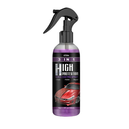 Spray de revestimento cerâmico para carros 3 em 1 - Compre 1 e ganhe 1 grátis hoje!