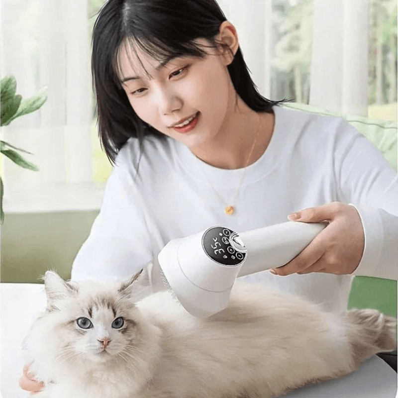 FurryFresh™ Smart Pet Hair Drying Brush - Coolpho