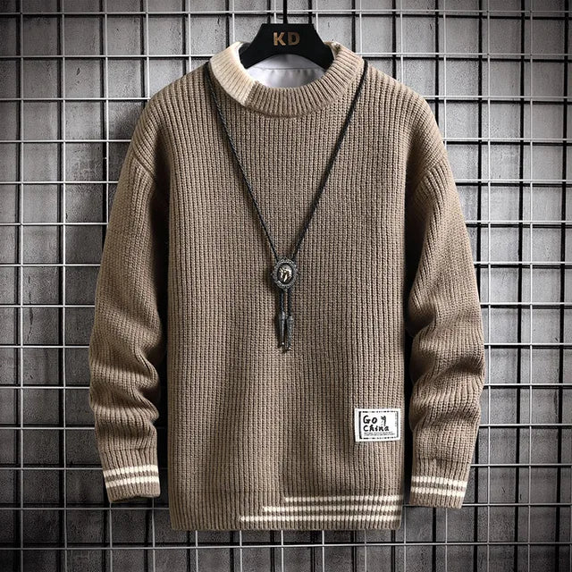 50% OFF + Free Shipping! I Warm Stitching Pullover Sweater