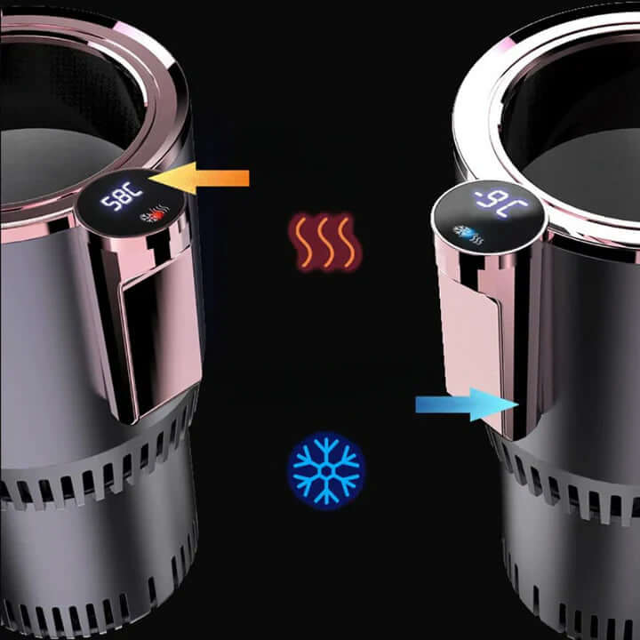 BrewBuddy™ Cooling and Heating Car Cup