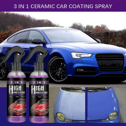 Spray per rivestimento in ceramica per auto 3 in 1: acquista 1 e ricevi 1 gratis oggi!