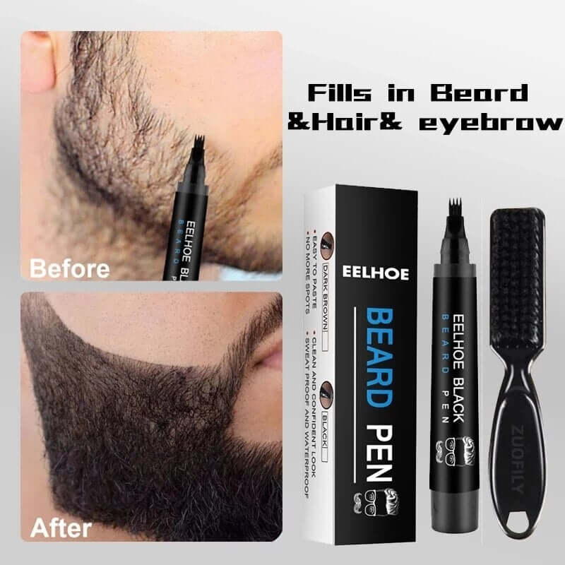 The BeardKit™ - Waterproof Beard Filling Pen Kit - Coolpho