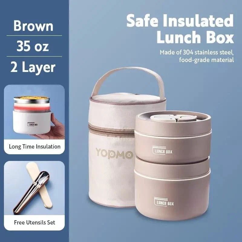 Last Day 50% OFF I SafePort™ Portable Insulated Lunch Container Set - Free Shipping!!