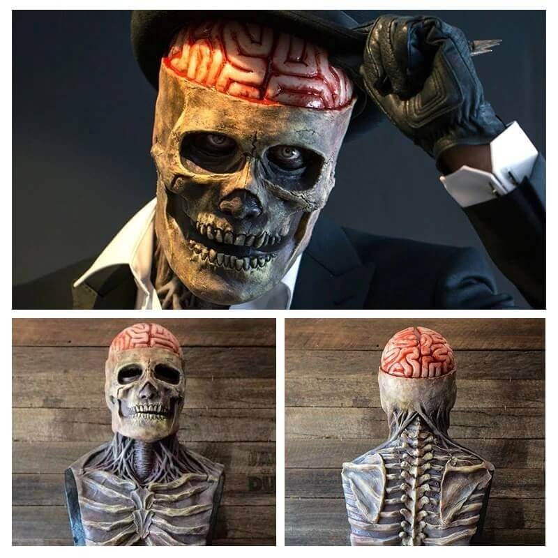 👻 Halloween Full Head Skeleton Mask | Embrace the Spooky Season! - Coolpho